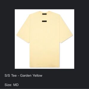 Essentials Fear of God Tshirt size medium men’s brand new